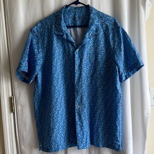 Vineyard Vines Blue Casual Button Down Shirt